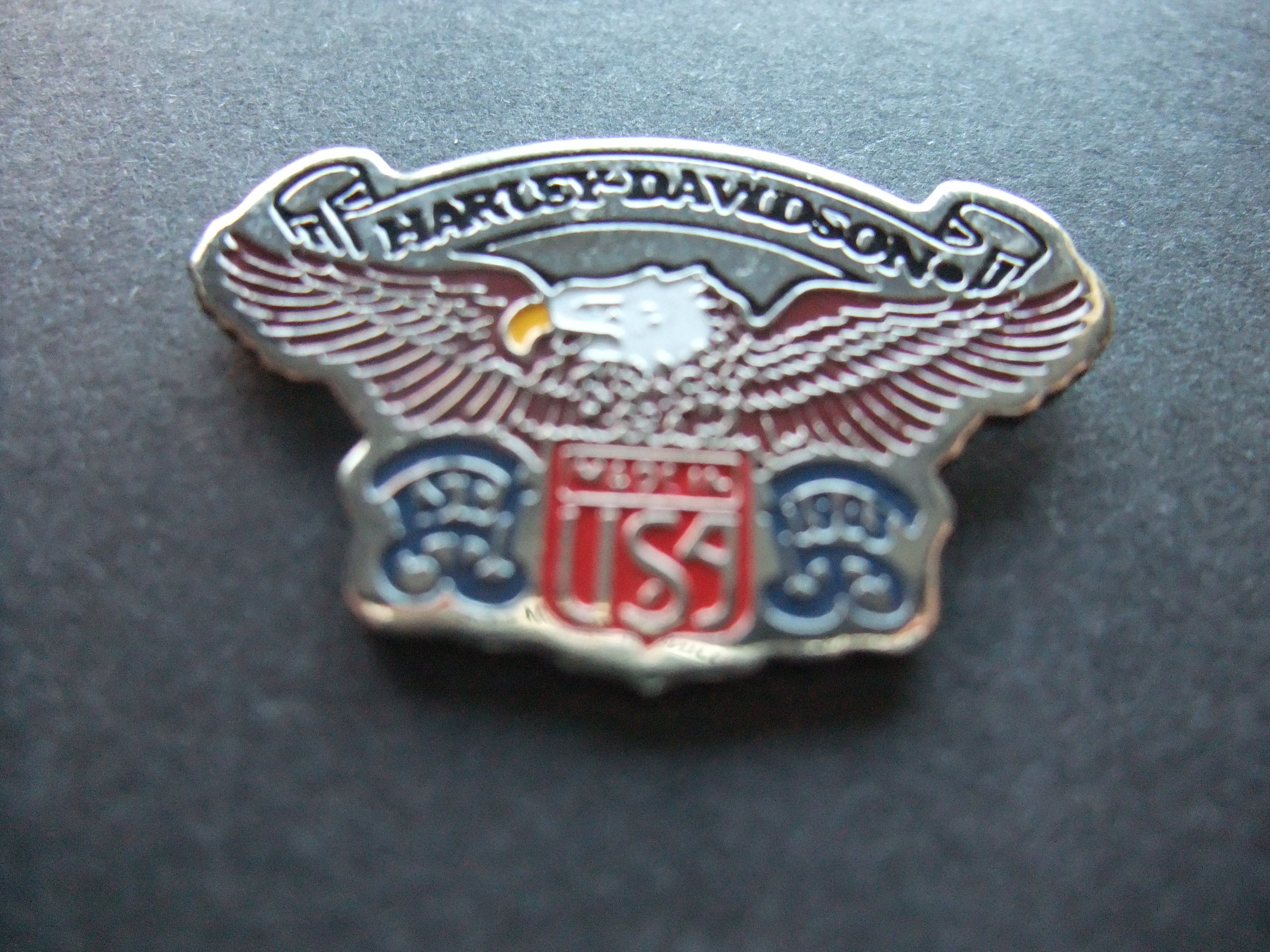 Harley- Davidson motor made in USA logo Arend